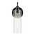 Kavi One Light Wall Sconce (55209BK)