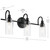 Kavi Three Light Bath (55211BK)