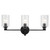 Gioe Three Light Bath (55226BKFLU)