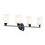 Kichler - 55227BK - Four Light Bath - Gioe - Black