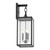 Lahden Three Light Outdoor Wall Mount (59009BKT)