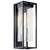 Kichler - 59063BSL - One Light Outdoor Wall Mount - Mercer - Black With Silver Highlights