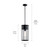 Camillo One Light Outdoor Pendant (59082BKT)