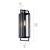 Goson One Light Outdoor Wall Mount (59089BK)
