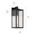 Branner One Light Outdoor Wall Mount (59111BKT)