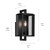 Kroft One Light Outdoor Wall Mount (59131BKT)