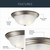 Three Light Flush Mount (8110NI)