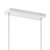 Vega LED Linear Chandelier (84051WH)