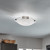 Three Light Semi Flush Mount (8406NI)