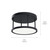 Lavi LED Semi Flush Mount (84319MBK)
