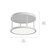 Lavi LED Semi Flush Mount (84319WH)