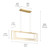 Jestin LED Linear Chandelier (84331CG)