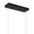 Jestin LED Linear Chandelier (84331MBK)