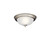 Kichler - 8653NI - Two Light Flush Mount - Brushed Nickel