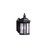 Kichler - 9028BK - One Light Outdoor Wall Mount - Kirkwood - Black