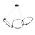 Isho LED Chandelier (CH17703-BK)