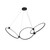 Isho LED Chandelier (CH17703-BK)