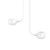 Kuzco Lighting - MP46608-GWH - LED Pendant - Flux - Gloss White
