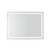 Kuzco Lighting - VM30348-5CCT - LED Vanity Mirror - Seneca - Sandblasted Merc Edge