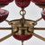 Verde Six Light Chandelier (519671STB/MGNT)