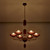 Verde Six Light Chandelier (519671STB/MGNT)