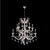Allegri - 020154-017-SS001 - Ten Light Chandelier - Vasari - Silver