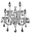 Allegri - 023421-010-FR001 - Five Light Wall Bracket - Brahms - Chrome