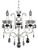 Allegri - 023954-017-FR001 - Three Light Chandelier - Bedetti - Two Tone Silver