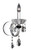 Allegri - 024220-010-FR001 - One Light Wall Bracket - Steffani - Chrome