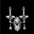 Allegri - 027721-010-FR001 - Two Light Wall Bracket - Cosimo - Chrome