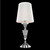 Allegri - 027790-010-FR001 - One Light Table Lamp - Cosimo - Chrome