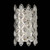 Allegri - 028720-014-FR001 - Four Light Wall Bracket - Prive - Silver