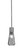 Toltec Lighting - 4801-GP-882 - One Light Mini Pendant - Everleigh - Graphite