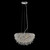 Allegri - 029050-010-FR001 - Three Light Pendant - Voltare - Chrome