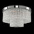 Allegri - 029540-010 - Five Light Flush Mount - Savena - Chrome