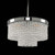 Allegri - 029541-010 - Five Light Pendant - Savena - Chrome