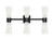 Toltec Lighting - 4826-MB-881 - Six Light Bath Bar - Everleigh - Matte Black