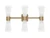 Toltec Lighting - 4826-NAB-881 - Six Light Bath Bar - Everleigh - New Age Brass