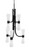 Toltec Lighting - 4846-MB-881 - 12 Light Chandelier - Everleigh - Matte Black