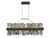 Allegri - 030252-052 - LED Island Pendant - Glacier - Matte Balck