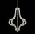 Allegri - 030551-010-FR001 - LED Pendant - Cambria - Chrome