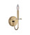 Allegri - 031221-041-FR001 - One Light Wall Bracket - Bolivar - Champagne Gold