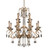 Allegri - 031652-038-FR001 - 12 Light Chandelier - Valencia - Brushed Champagne Gold