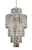 Allegri - 033252-014-FR001 - 22 Light Pendant - Kasturi - Silver
