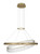 Allegri - 036356-039-FR001 - LED Pendant - Saturno - Brushed Brass