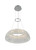 Allegri - 037555-010-FR001 - LED Pendant - Nuvole - Chrome