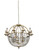 Allegri - 037772-038-FR001 - 15 Light Chandelier - Pendolo - Brushed Champagne Gold