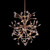 Allegri - 041451-065-FR001 - 24 Light Chandelier - Fiore - Pearlized Antique Brass