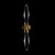 Allegri - 046821-062-FR001 - LED Wall Sconce - Mostra - True Brass