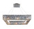 Allegri - 11711-010-FR001 - 12 Light Pendant - Quadro - Polished Chrome